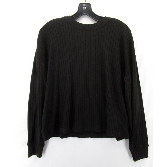 Vineyard Vines Sweater Medium Pullover Ribbed Preppy Charcoal NEW - Picture 2 of 10